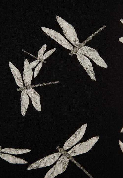 Next - Dragonfly printed set Black/White