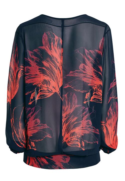 Next - Printed blouse Navy