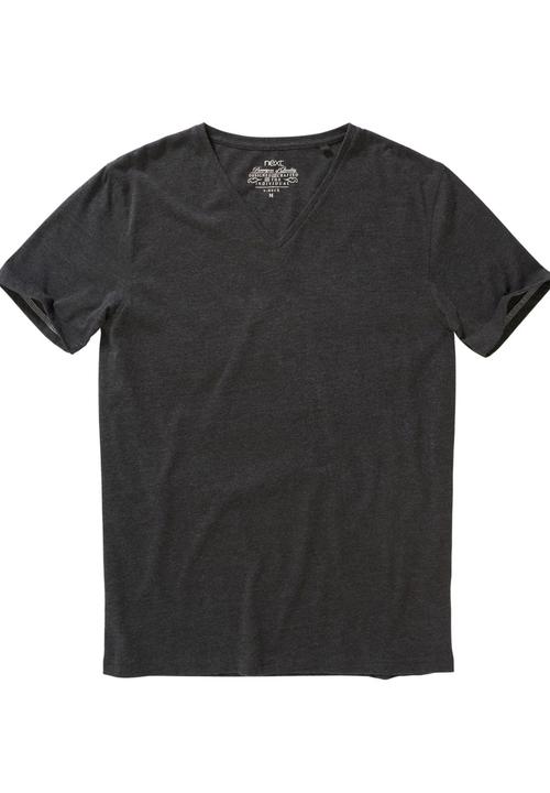 Next - V-neck T-shirt Grey