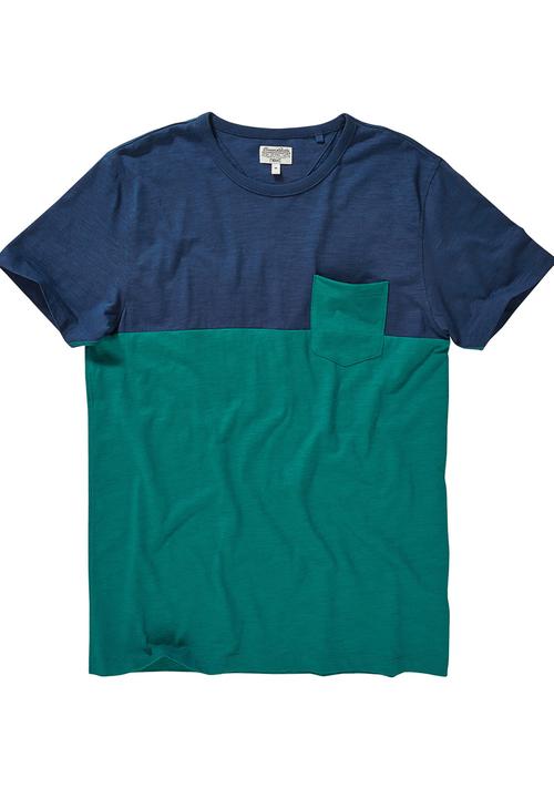 Next - Colourblock T-shirt Green
