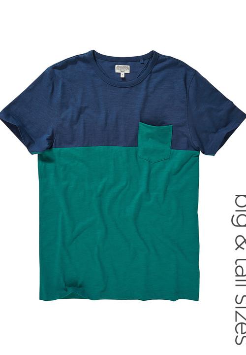 Next - Colourblock T-shirt Green