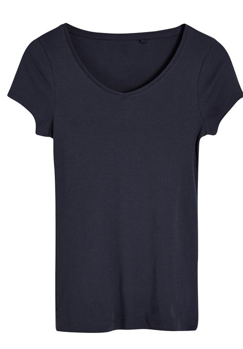 Next - V-Neck T-Shirt Navy
