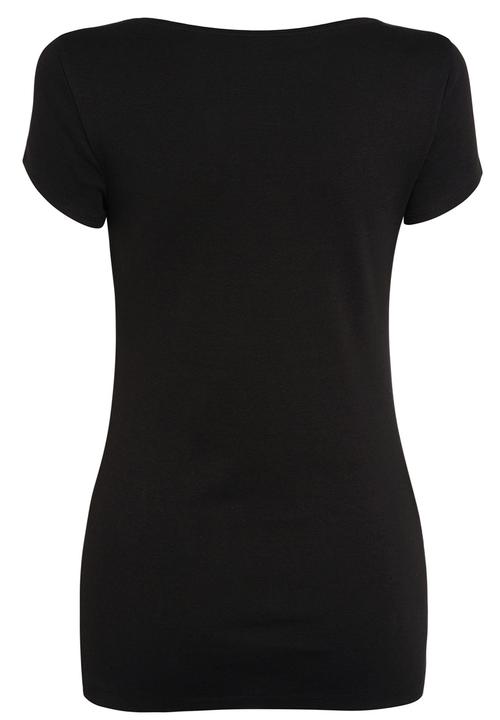 Next - V-neck T-shirt Black