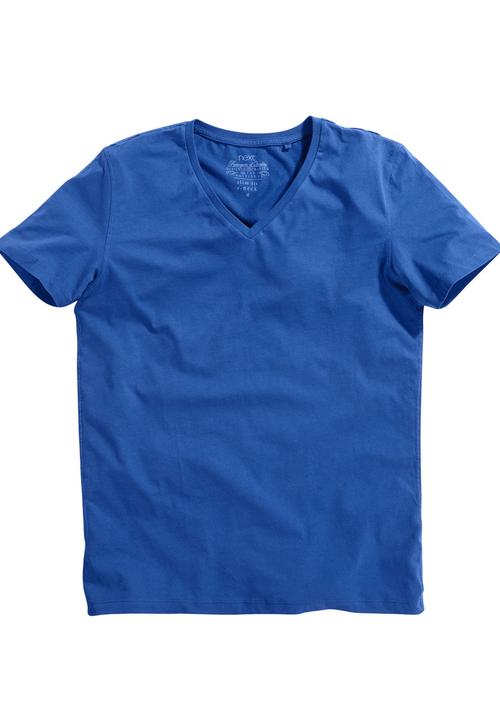 Next - V-neck T-shirt Cobalt