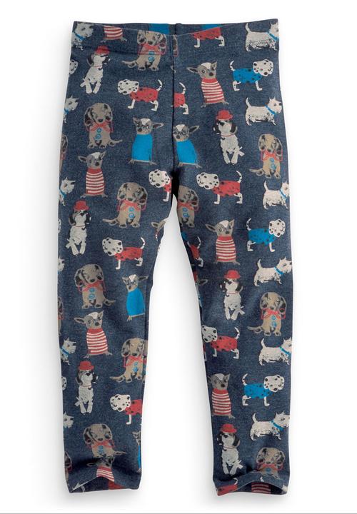 Next - Dog Print Leggings Multi-colour