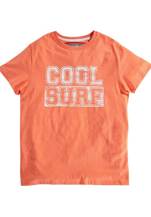 Next - Slogan T-Shirt Orange