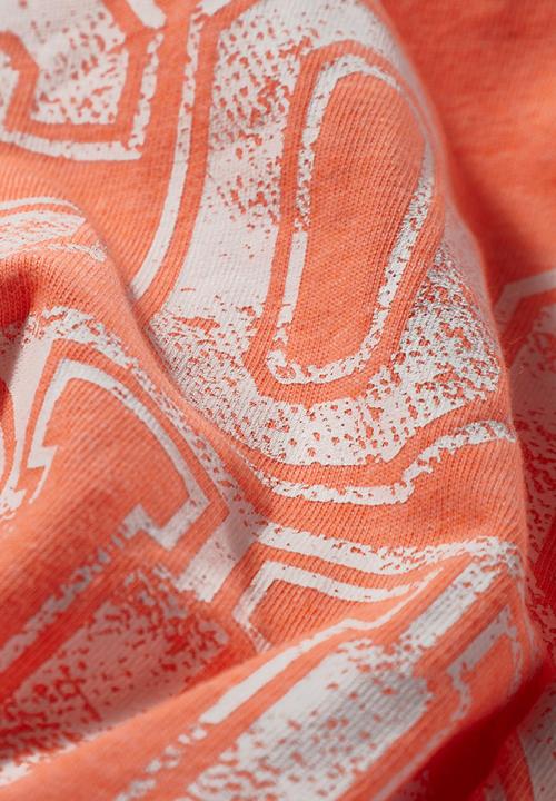 Next - Slogan T-Shirt Orange