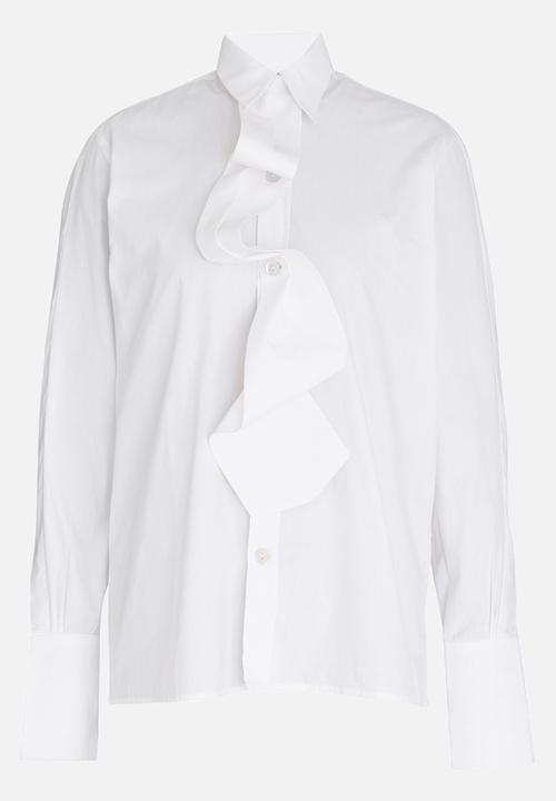 Chulaap - Shirt with Tie Detail White