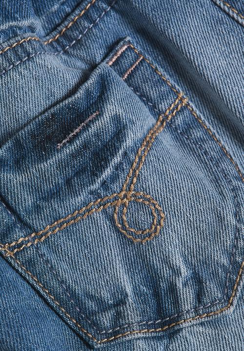 Next - MId wash denim skirt Mid Blue
