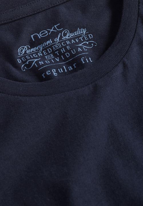 Next - Crew-neck T-shirt Navy