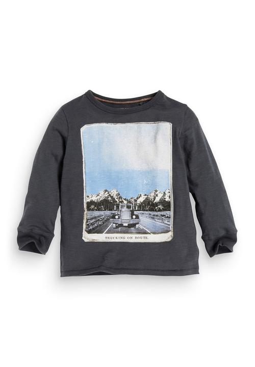 Next - Long-sleeve Truck Photo T-shirt