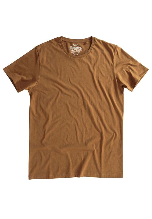 Next - Crew-neck T-shirt Brown