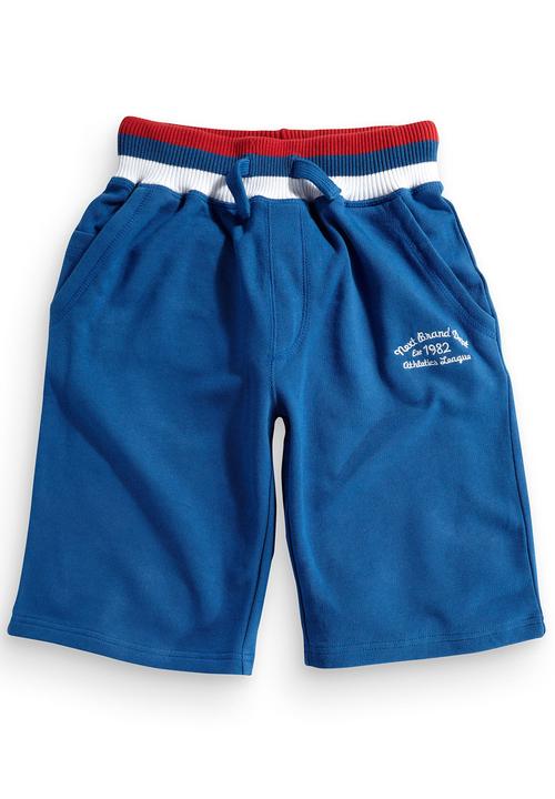 Next - Shorts With Chunky Rib Waistband Cobalt
