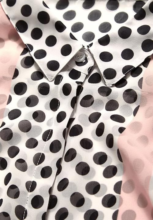 Next - Printed sleeveless shirt Pink