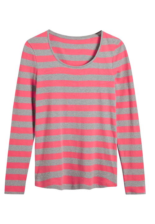 Next - Stripe Top Grey