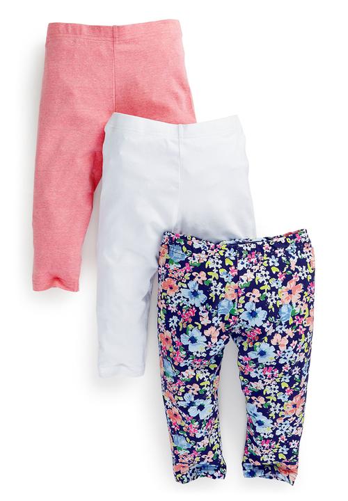 Next - Leggings 3-Pack Multi-Colour