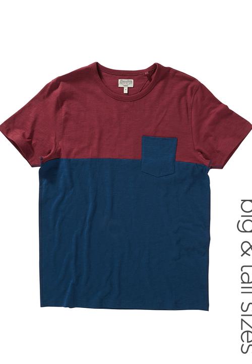 Next - Colourblock T-shirt Navy