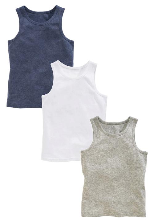 Next - 3-pack Vests Multi-colour