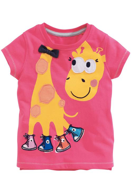 Next - Giraffe T-shirt Pink