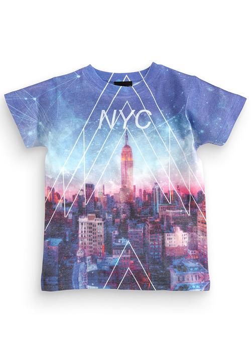 Next - Blue NYC T-Shirt Multi-Colour