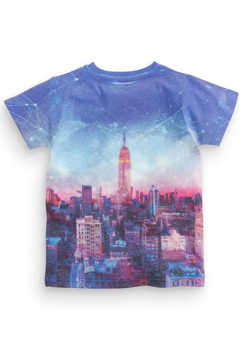 Next - Blue NYC T-Shirt Multi-Colour