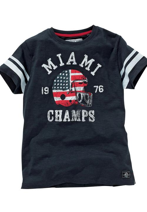 Next - Navy Miami Champs T-Shirt Navy