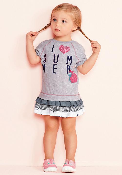 Next - Summer Ra-Ra Dress Multi-Colour