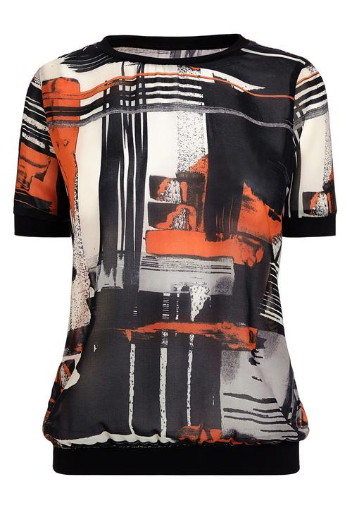 Next - Graphic woven top Multi-colour