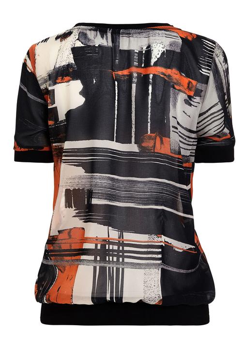 Next - Graphic woven top Multi-colour