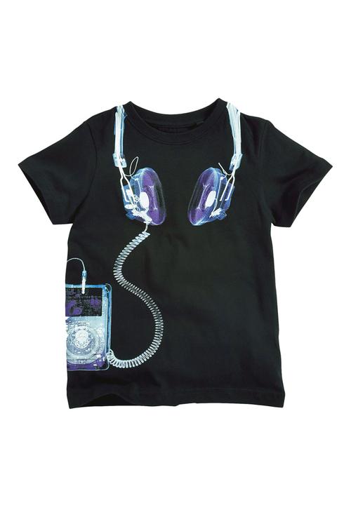 Next - Headphones T-shirt Black