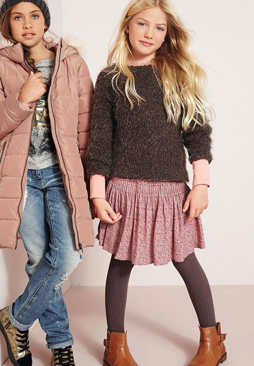 Next - Flippy Skirt Mid Pink