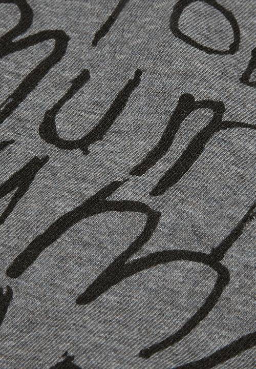 Next - Grey mummy t-shirt Dark Grey