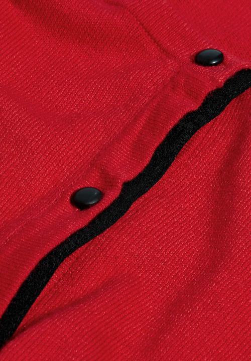 Next - Crew-neck Cardigan Red