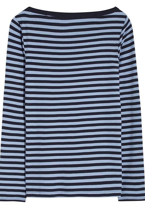 Next - Striped long sleeve t-shirt Mid Blue