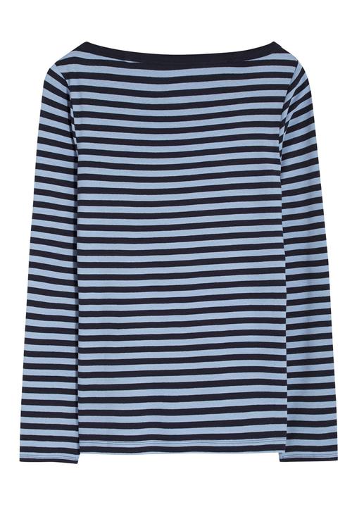 Next - Stripe Long-sleeve T-shirt Mid Blue Mid Blue
