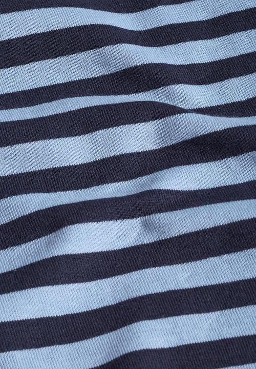 Next - Striped long sleeve t-shirt Mid Blue