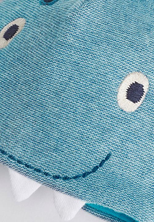 Next - Dino sleepsuit set Blue and White
