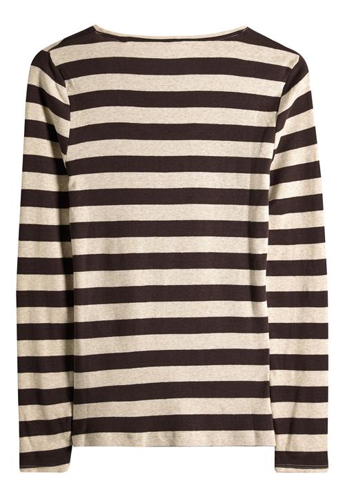 Next - Stripe Basic T-shirt Mid Brown
