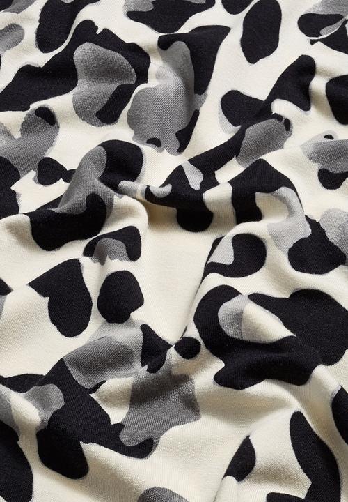 Next - Monochrome Animal-print Cami Black and White