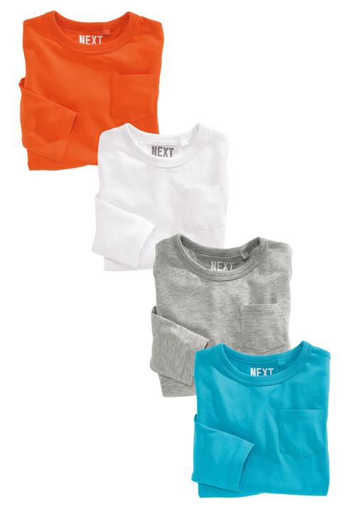 Next - 4-pack Plain T-shirts Multi-colour