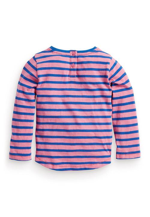 Next - Bouclé Car Long-sleeve T-shirt Multi-colour