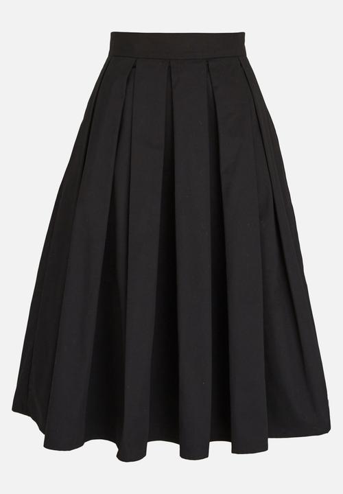 Chulaap - 50s Midi Skirt Black