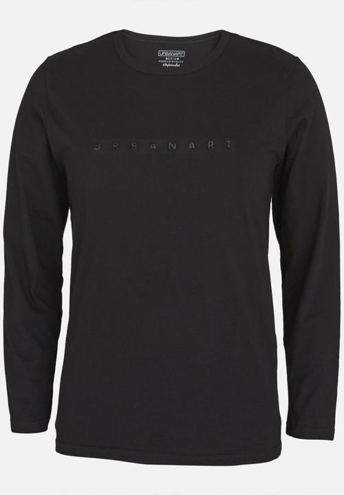 UrbanArt - Jax Cew Neck Top Black