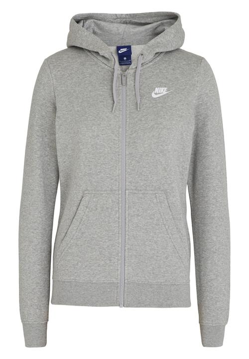 Nike - Nike Fleece Hoody Grey