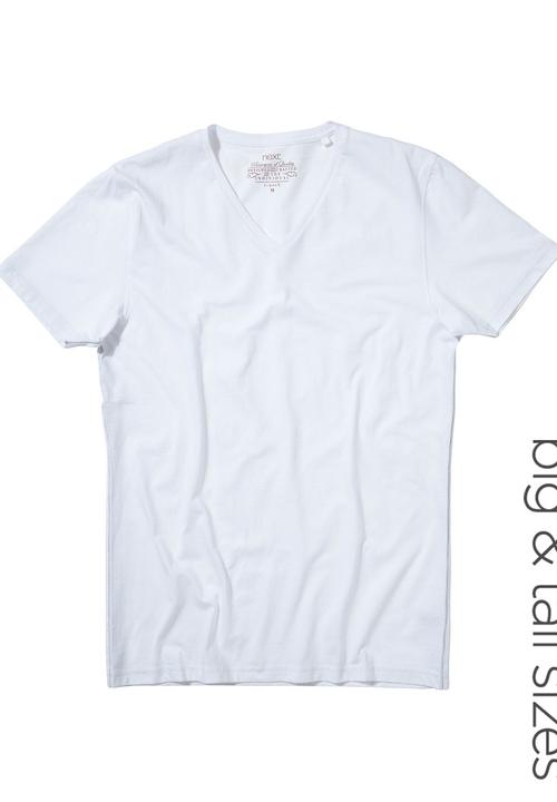 Next - V-Neck Tee White