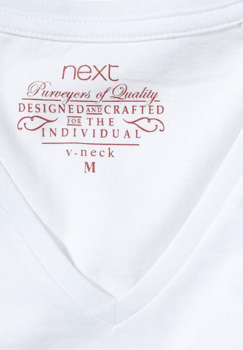 Next - V-Neck Tee White