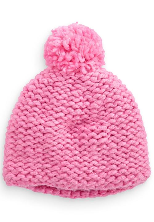 Next - Pink beanie Mid Pink