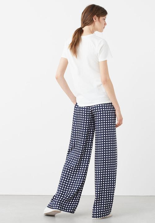 MANGO - Print Detail T-shirt White