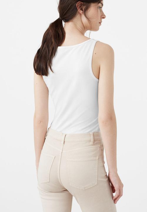 MANGO - Tank Top White