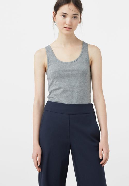 MANGO - Tank Top Grey
